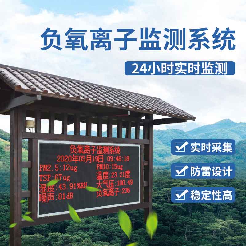 天合环境景区负氧离子监测站简单介绍
